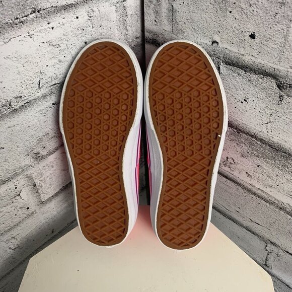 Vans Off the Wall Casual Pink Sneakers - Picture 6 of 7